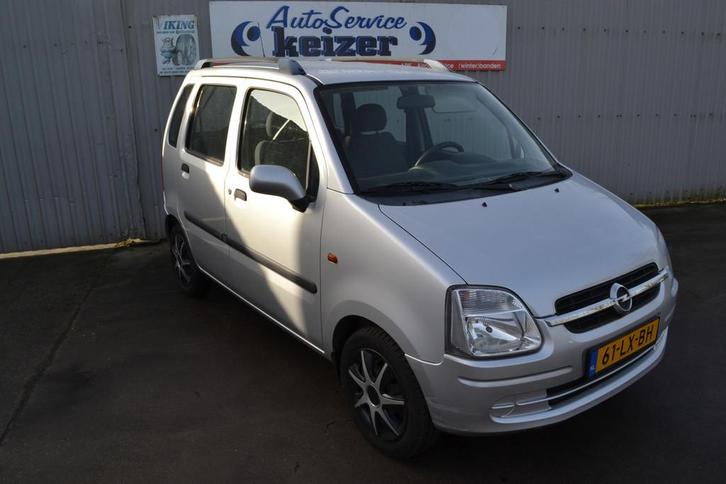 Opel Agila 1.2-16V Color Edition (bj 2003), Auto's, Opel, Bedrijf, Te koop, Agila, Airbags, Alarm, Dakrails, Elektrische buitenspiegels
