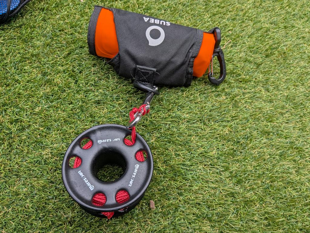 Mares XR reel met boei, Watersport en Boten, Ophalen of Verzenden, Zo goed als nieuw, Overige typen
