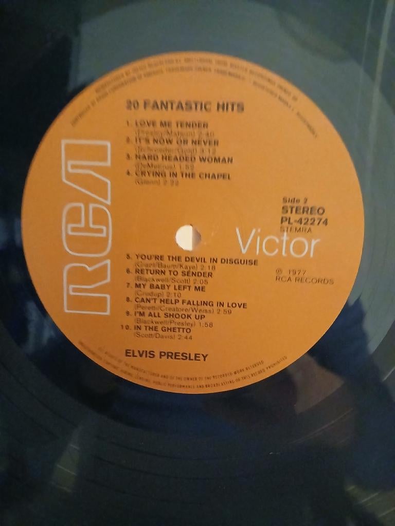 Elvis Presley - 20 Fantastic Hits vinyl, Ophalen of Verzenden