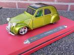 1952 Citroën 2cv Custom - Tuning  1:18, Hobby en Vrije tijd, Modelauto's | 1:18, Ophalen of Verzenden, Zo goed als nieuw, Maisto