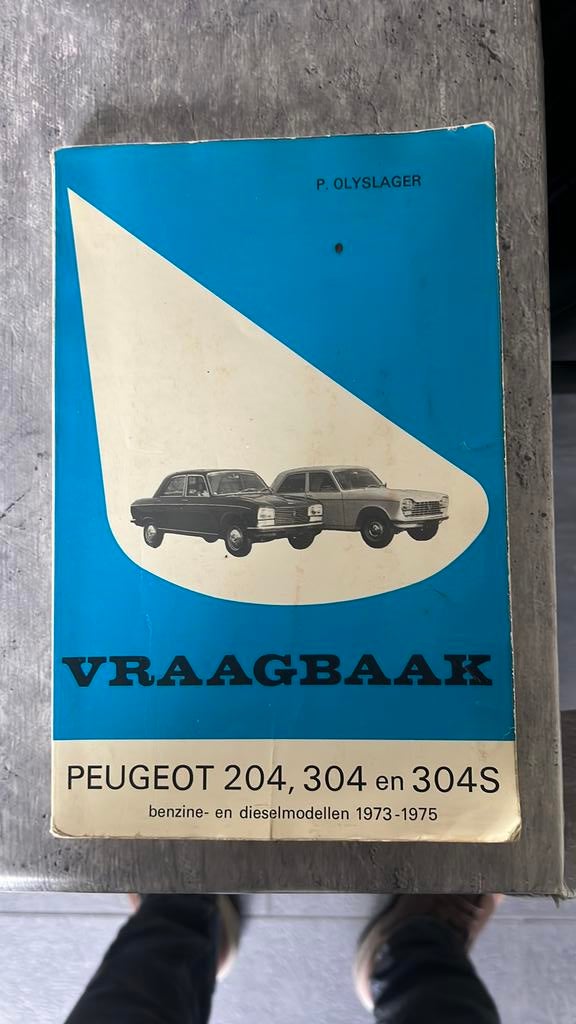 Vraagbaak Peugeot 204, 304 en 304S, Ophalen of Verzenden