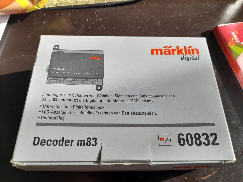 Märklin digital Decoder m83,  60832, Ophalen of Verzenden, Transformator of Voeding, Märklin