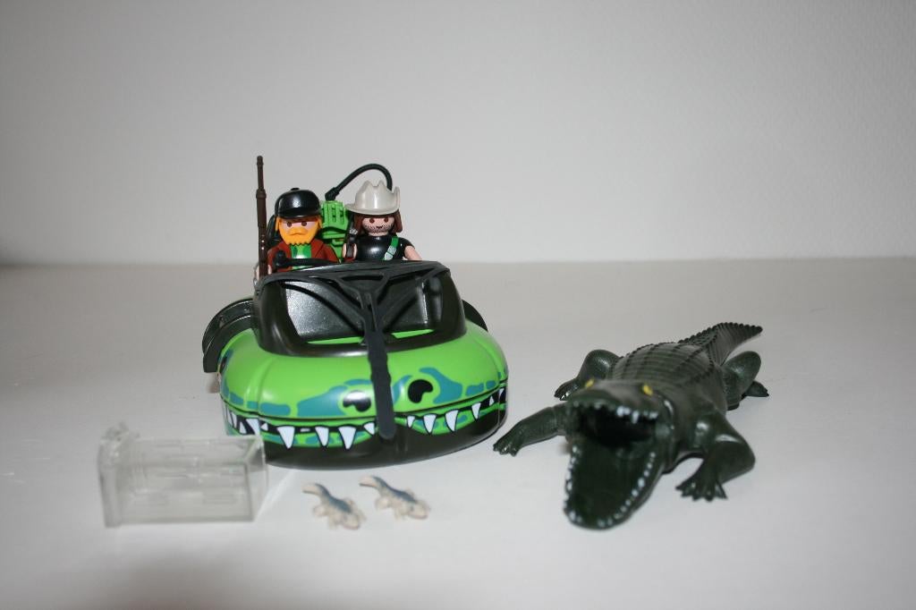 Playmobil Gangster Hovercraft, Ophalen of Verzenden, Gebruikt, Complete set