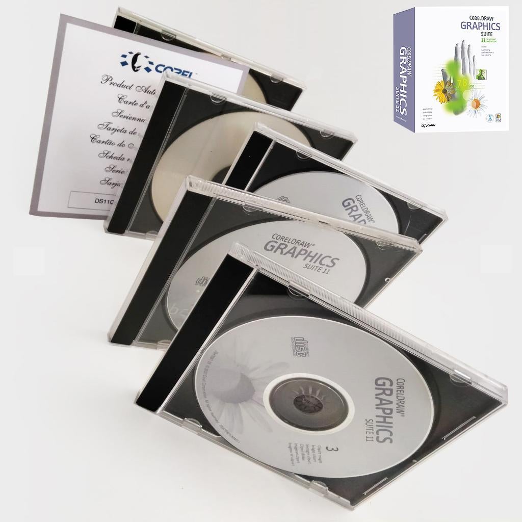 CorelDRAW Graphics Suite 11 (English) + Serial, Computers en Software, Ontwerp- en Bewerkingssoftware, Verzenden