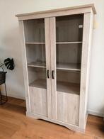 vitrinekast, Ophalen, Met deur(en), 100 tot 150 cm, Zo goed als nieuw