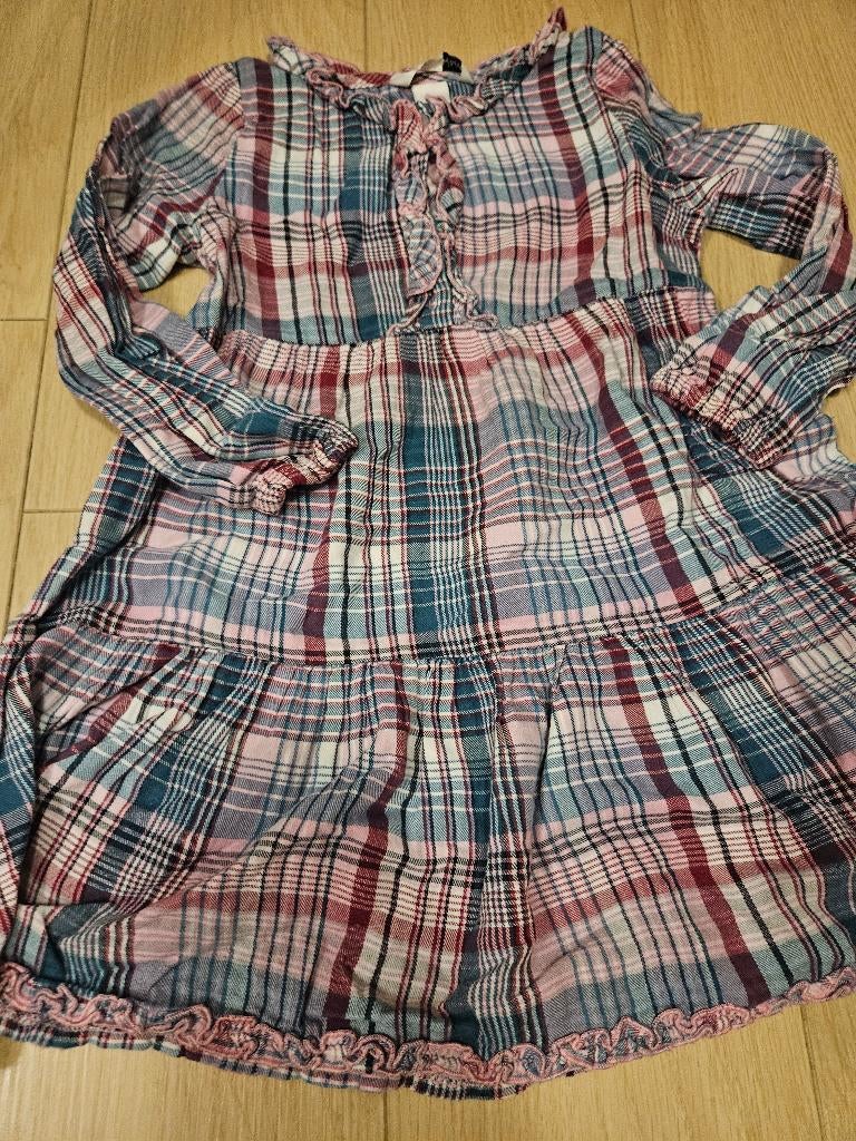 Meisjes jurk maat 110 H&M, Kinderen en Baby's, Kinderkleding | Maat 110, Ophalen, Zo goed als nieuw, Meisje, Jurk of Rok