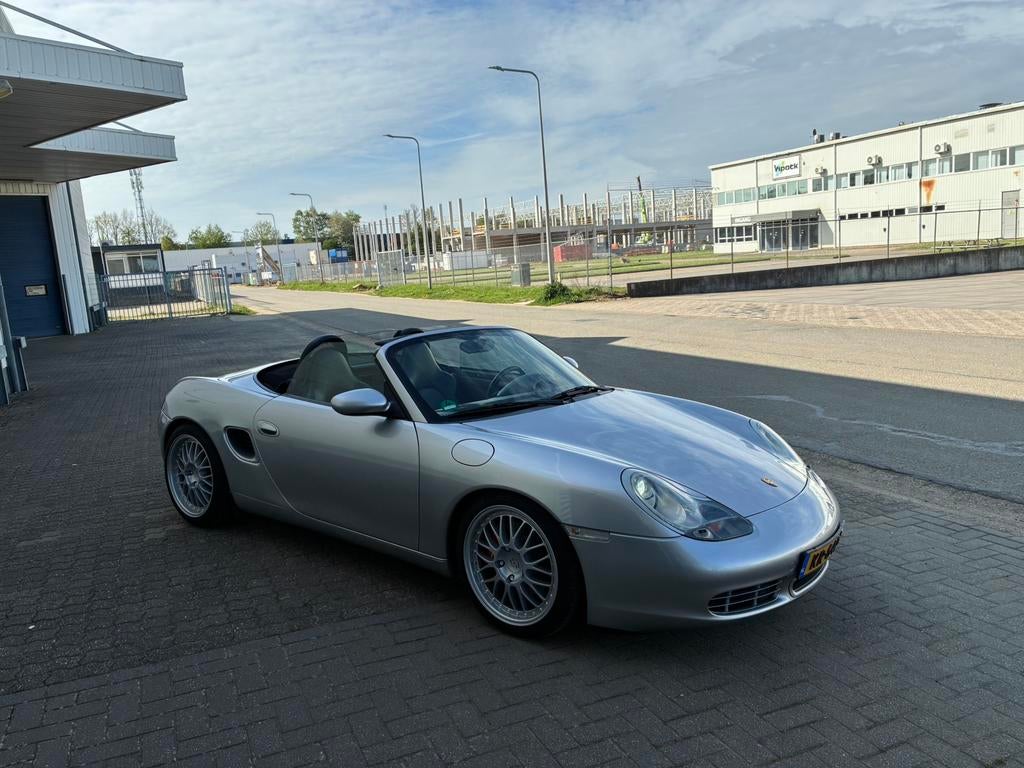 Porsche Boxster S, 251 pk, Zwart, Cabriolet, Leder