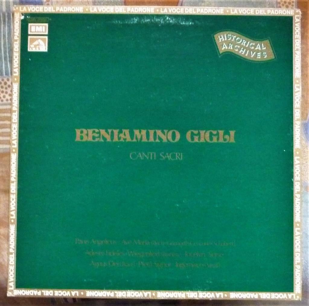 Beniamino Gigli - Canti Sacri, Ophalen of Verzenden, Kamermuziek, Gebruikt, 12 inch