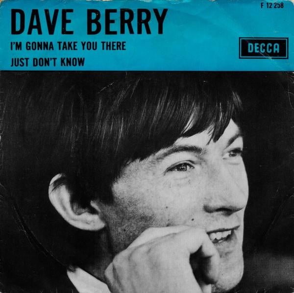 Dave Berry – I'm Gonna Take You There   sixties beat mod, Fotohoes, 7 inch, Single, Ophalen of Verzenden