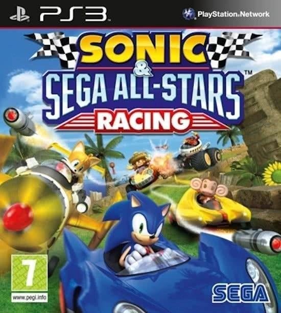ps3 Sonic & Sega All-Stars Racing, Spelcomputers en Games, Games | Sony PlayStation 3, Vanaf 18 jaar, 1 speler, Racen en Vliegen