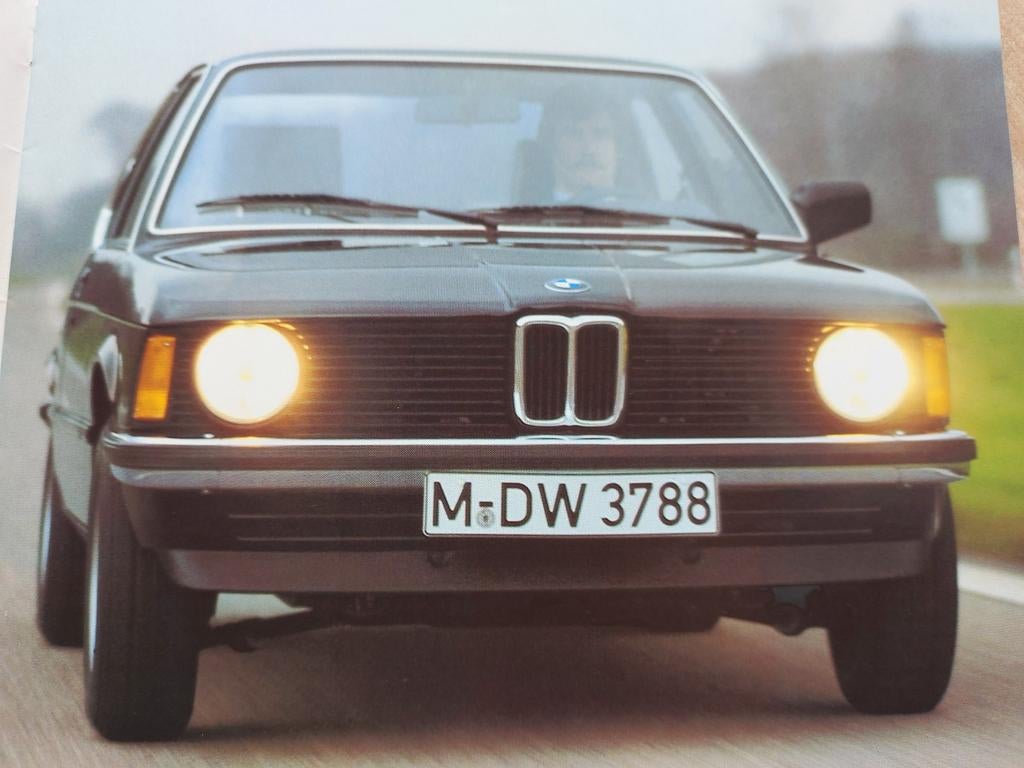 1981 Bmw 315 E21 folder NL, Ophalen of Verzenden, Zo goed als nieuw, BMW