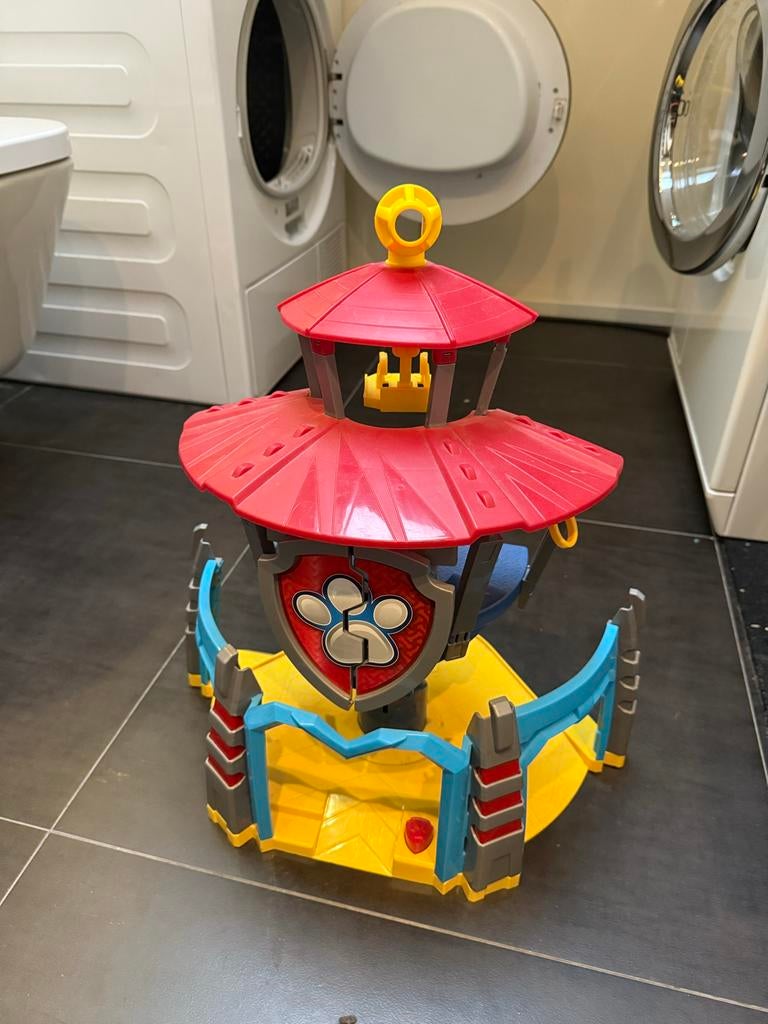 Paw Patrol Uitkijktoren - Draait omhoog, Ophalen of Verzenden, Gebruikt, Jongen of Meisje