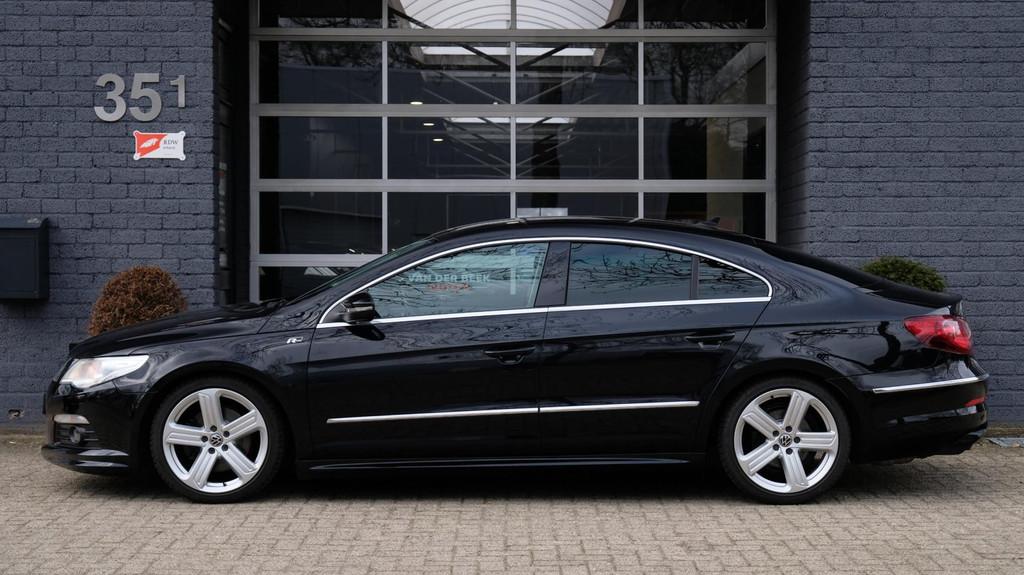 Volkswagen Passat CC 2.0 TSI 4p. 211PK R-Line ACC|DCC|NAVI, Zwart, 4 cilinders, 1984 cc, 4 stoelen