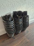 Set van 30 Kunststof Bloempotten voor Verticale Tu, Tuin en Terras, Kunststof, Gebruikt, Minder dan 30 cm, Minder dan 60 cm