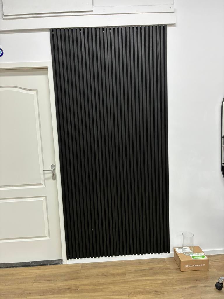 Wandpanelen zwart, Ophalen of Verzenden, Zo goed als nieuw