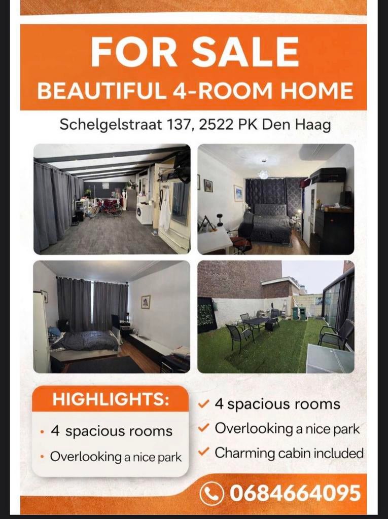 House for sell in Den Haag HS, Huizen en Kamers, Huizen te koop, Den Haag