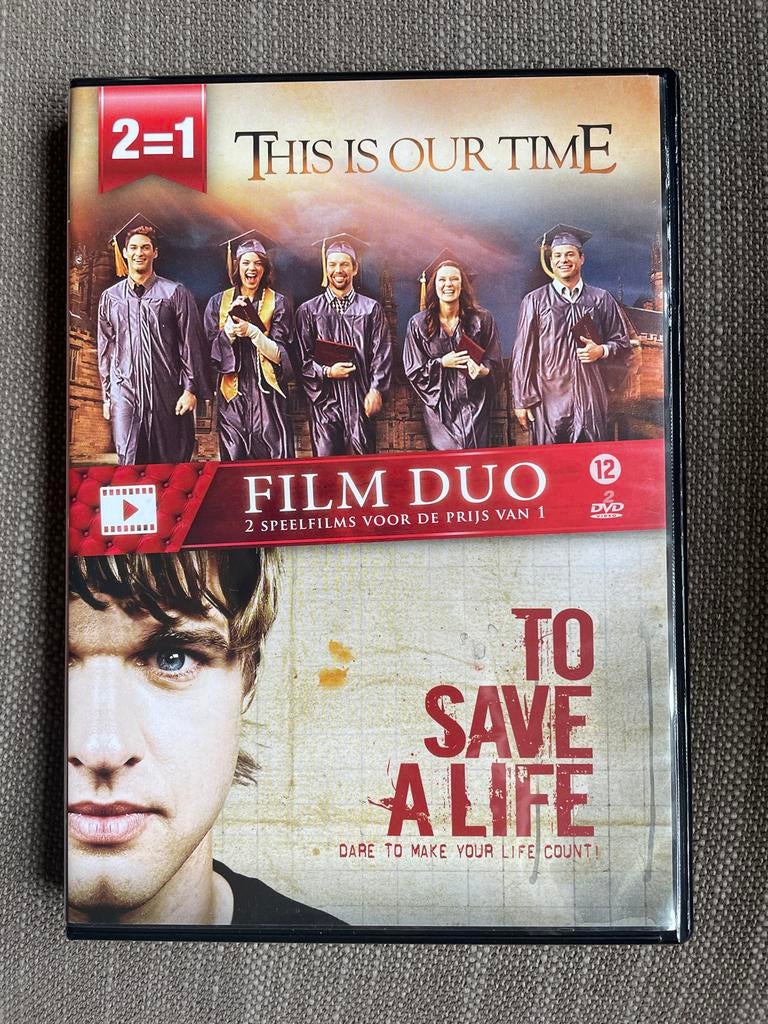 Film Duo: This Is Our Time & To Save A Life, Boxset, Drama, Ophalen of Verzenden, Zo goed als nieuw
