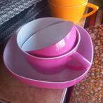 Mepal Rosti campingservies Roze, Ophalen of Verzenden, Zo goed als nieuw