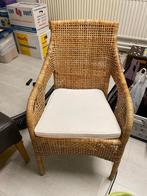 Rieten stoeltje, Ophalen, Gebruikt, Bruin, Riet of Rotan