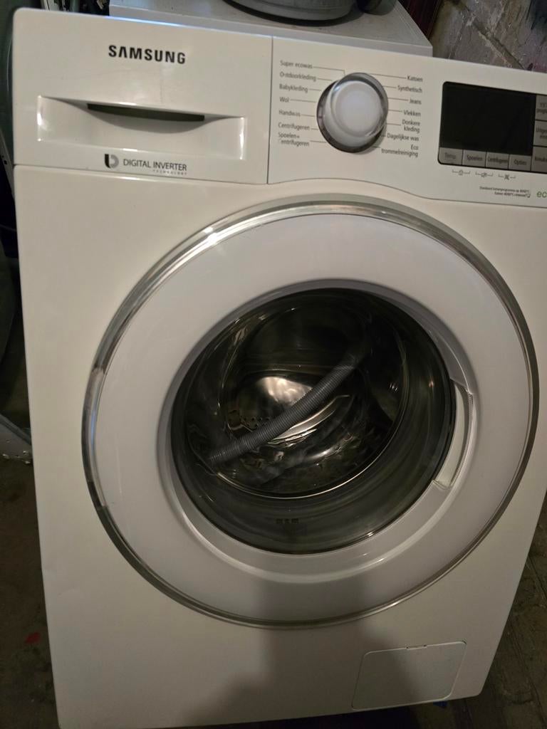 Samsung EcoBubble 7.0kg Wasmachine - Zo goed als nieuw, Witgoed en Apparatuur, Wasmachines, Zo goed als nieuw, Voorlader, 6 tot 8 kg