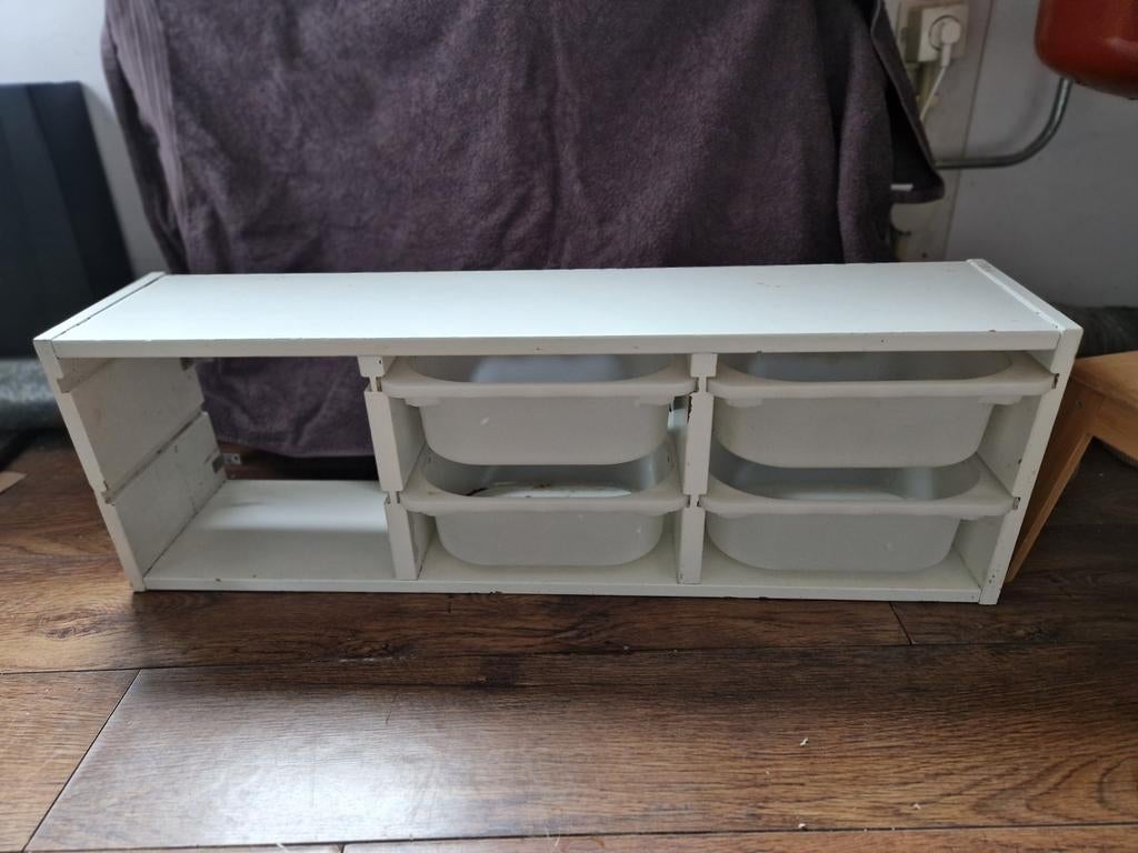 IKEA Trofast wandkast met lades, Ophalen, Gebruikt, 5 laden of meer, 50 tot 100 cm