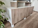 Televisie meubel, Huis en Inrichting, Kasten | Dressoirs, Ophalen, 100 tot 150 cm, Zo goed als nieuw, 25 tot 50 cm