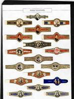 Rudolf Schardinel   18 banden, Verzamelen, Rookartikelen, Aanstekers en Luciferdoosjes, Ophalen of Verzenden, Gebruikt, Sigarenbandjes