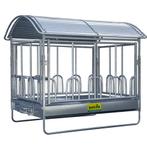 Grote balen ruif, met Universele voerhekken, Verzenden