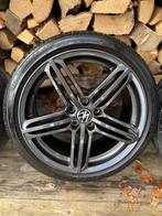Vw,seat,audi peelers 18 inch 5x112 zgan a merk banden, Ophalen of Verzenden, Seat