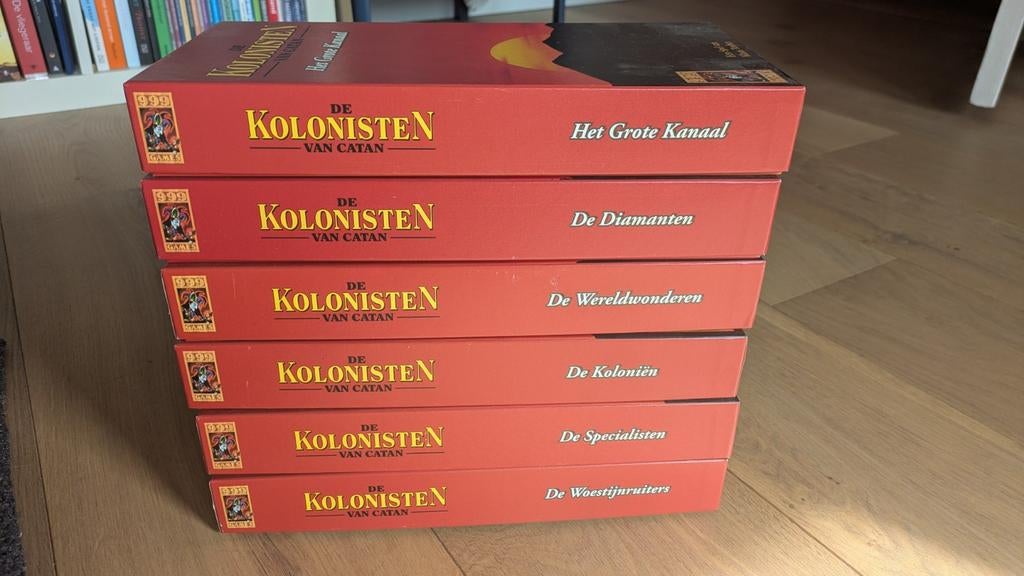 Kolonisten van Catan uitbreidingen - 6 stuks, Vijf spelers of meer, Ophalen of Verzenden, Gebruikt, 999 Games