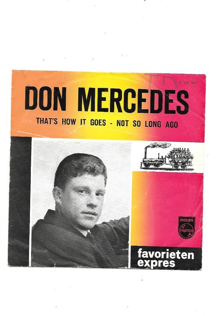 Don Mercedes.That's how it goes.Favorieten expres. Nederbeat, 7 inch, Single, Ophalen of Verzenden, Zo goed als nieuw