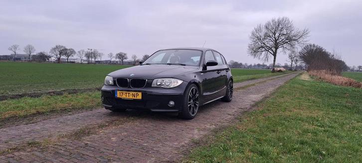 BMW 1‑Serie 116i - leder - nieuwe APK en onderhoudsbeurt, Auto's, BMW, Particulier, 1-Serie, ABS, Airconditioning, Alarm, Bluetooth