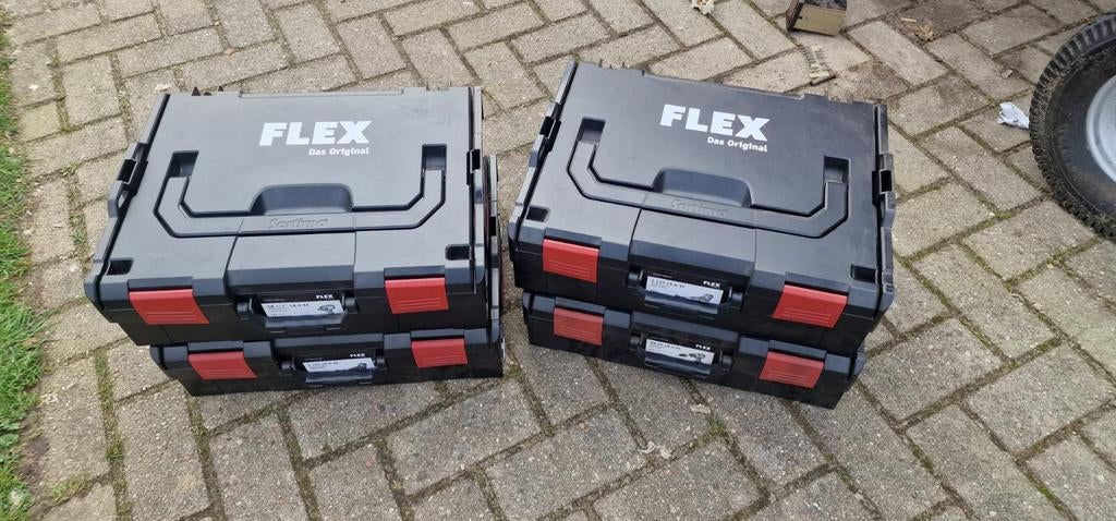 Flex L-boxx gereedschapskoffer 4x, Doe-het-zelf en Verbouw, Gereedschapskisten, Ophalen of Verzenden