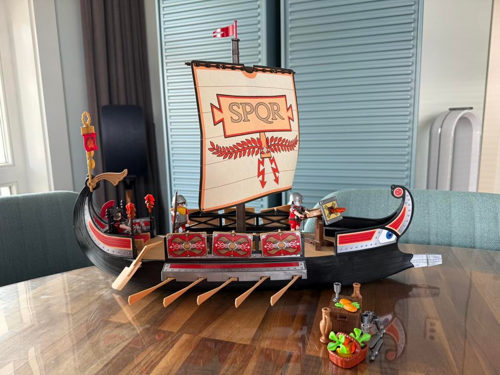 Playmobil 5390 Romeins schip, Kinderen en Baby's, Speelgoed | Playmobil, Ophalen of Verzenden, Gebruikt