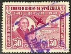 Venezuela 1948 Christoffel Columbus luchtpost sg828 -20, Ophalen of Verzenden, Gestempeld, Zuid-Amerika
