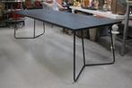 Prachtige zwarte eettafel Charles Jess Design 260x100, Huis en Inrichting, Ophalen, 200 cm of meer, 50 tot 100 cm, Zo goed als nieuw