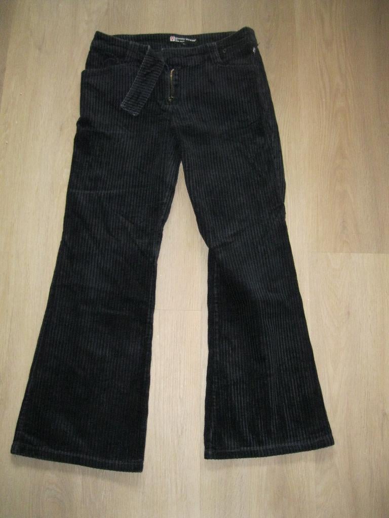 maat S, 1 zwarte Cool Cat heupbroek. dikke rib,, Kleding | Dames, Zwart, Nieuw, Ophalen of Verzenden, Coolcat