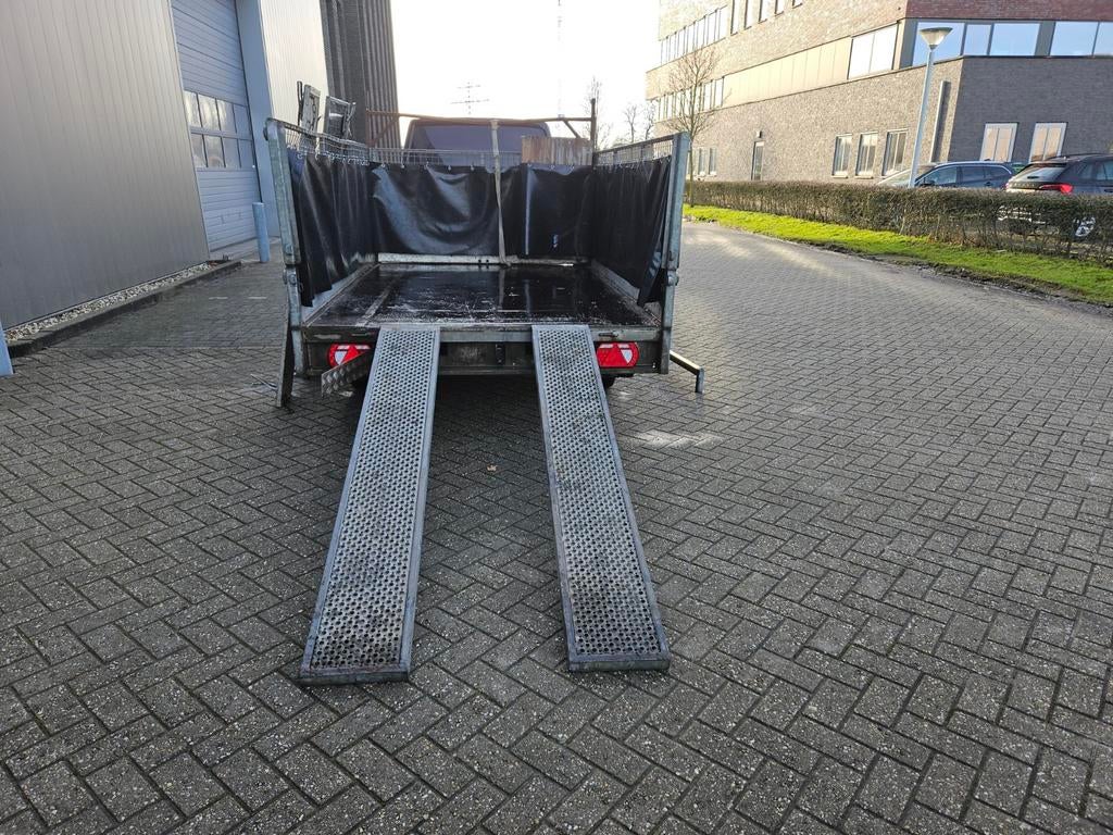 Weyer Kieper 300x200 met Loofrekken en LED Verlichting, Auto diversen, Aanhangers en Bagagewagens, Ophalen of Verzenden, Gebruikt