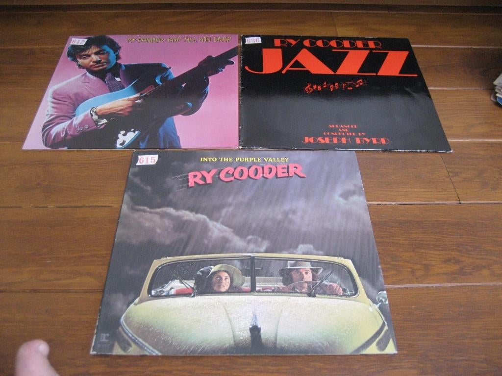 Ry cooder lps 6x, Gebruikt, Ophalen of Verzenden, 1970 - 1979, 12 inch