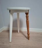 Riviera Maison - supermooi houten krukje - als nieuw!, Ophalen, Zo goed als nieuw, Hout