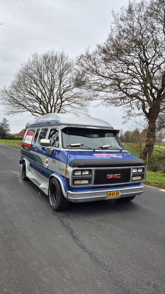 GMC vandura 1995 loop of sloop, 8 cilinders, Blauw, Overige kleuren, Particulier