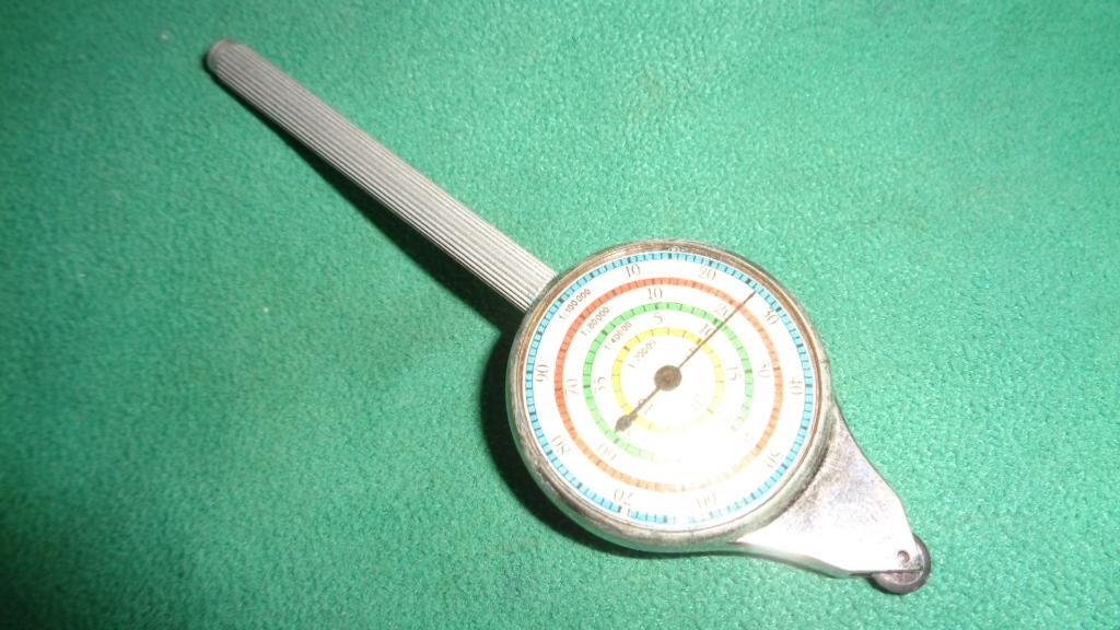Curvimeter oud kurfmesser, Verzenden
