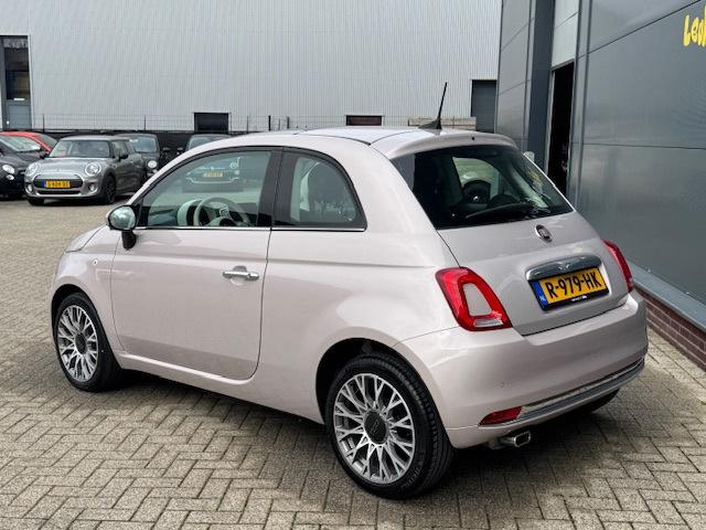 Fiat 500 1.2 Star *leder *carplay *climate *cruise *16 inch, Voorwielaandrijving, Gebruikt, 4 stoelen, Leder en Stof