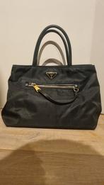 Prada BN1825 Tessuto + Nappa Tote Zwart, Sieraden, Tassen en Uiterlijk, Tassen | Damestassen, Ophalen of Verzenden, Gebruikt, Zwart
