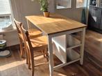 Ikea Stenstorp keukeneiland met 2 barkrukken, Ophalen, Gebruikt, 100 tot 150 cm, 75 cm of meer