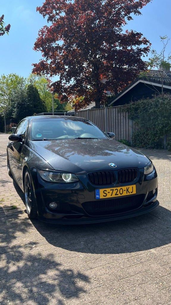 BMW 3-serie Cabrio 320i m pakket full options, Zwart, 4 cilinders, Cabriolet, 4 stoelen