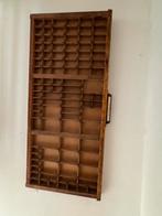 Antieke Letterbak - Houten Zetterslade, Ophalen