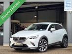 Mazda CX-3 2.0 SkyActiv-G 121 GT-M Sportive |HLeer|Carp|Navi, Auto's, Mazda, 1998 cc, Zwart, 4 cilinders, Leder en Stof