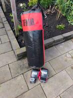 Bokszak met handschoenen - Tuf-Wear - 25 kg, Sport en Fitness, Ophalen, Zo goed als nieuw, Bokszak