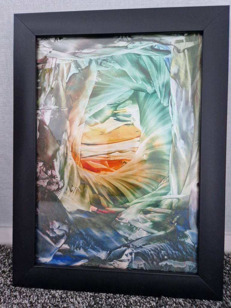 Bijenwas schilderij, Antiek en Kunst, Ophalen